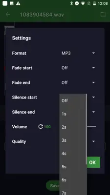 MP3 Converter android App screenshot 0