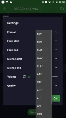 MP3 Converter android App screenshot 3